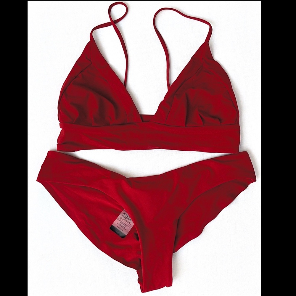 Red Swimsuit Boys + Arrows